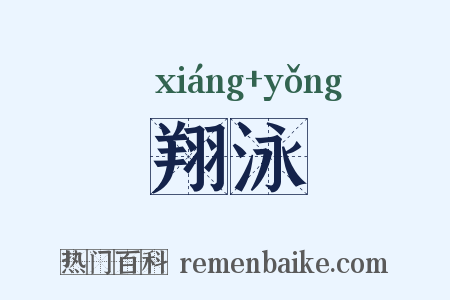 翔泳是什么意思的图片